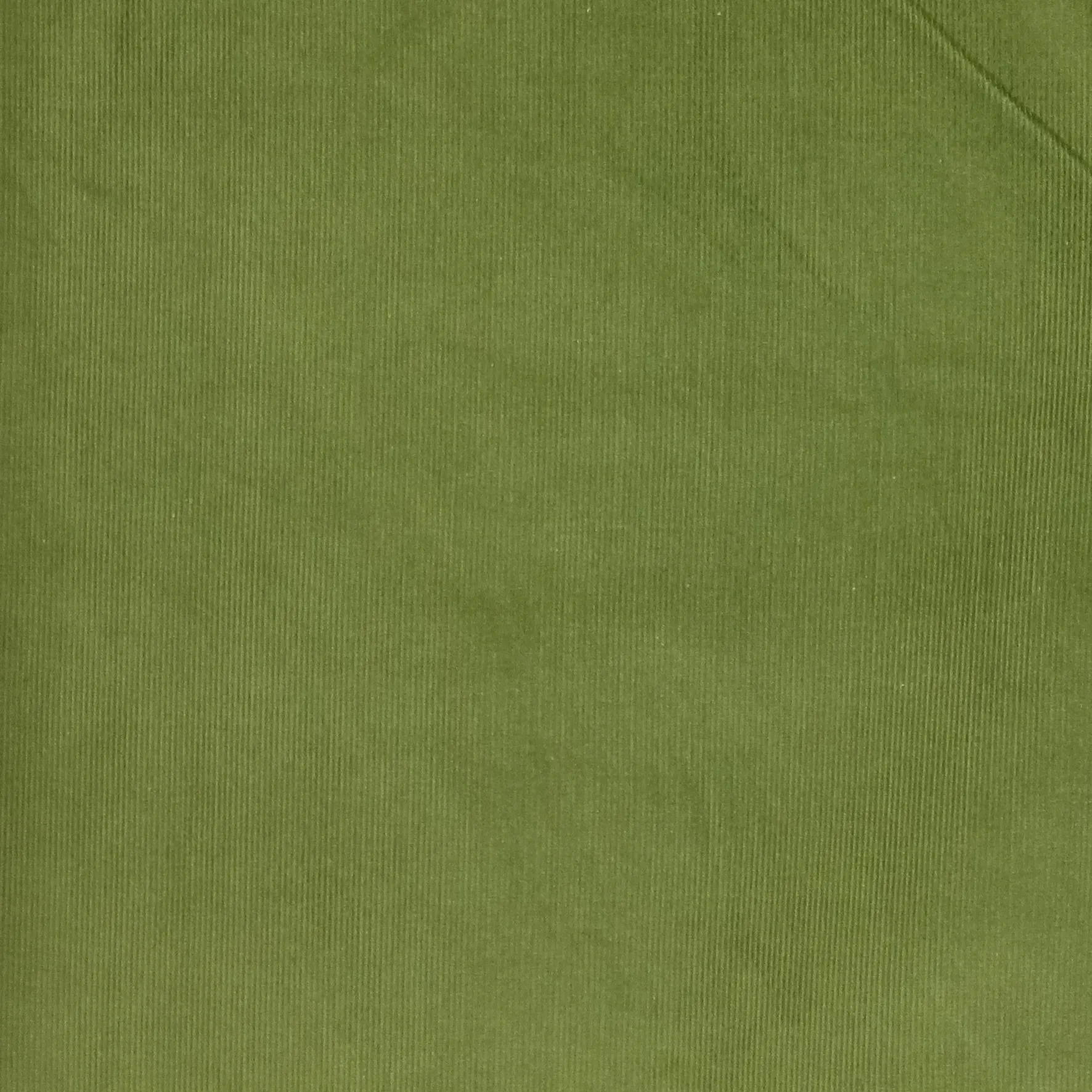 Ribfluweel groen